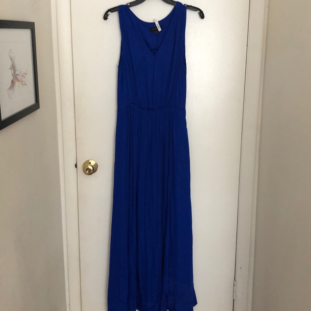 Blue maxi dress